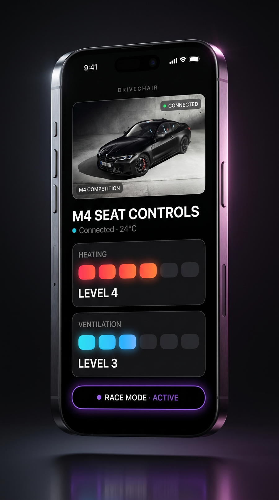 DRIVECHAIR companion app