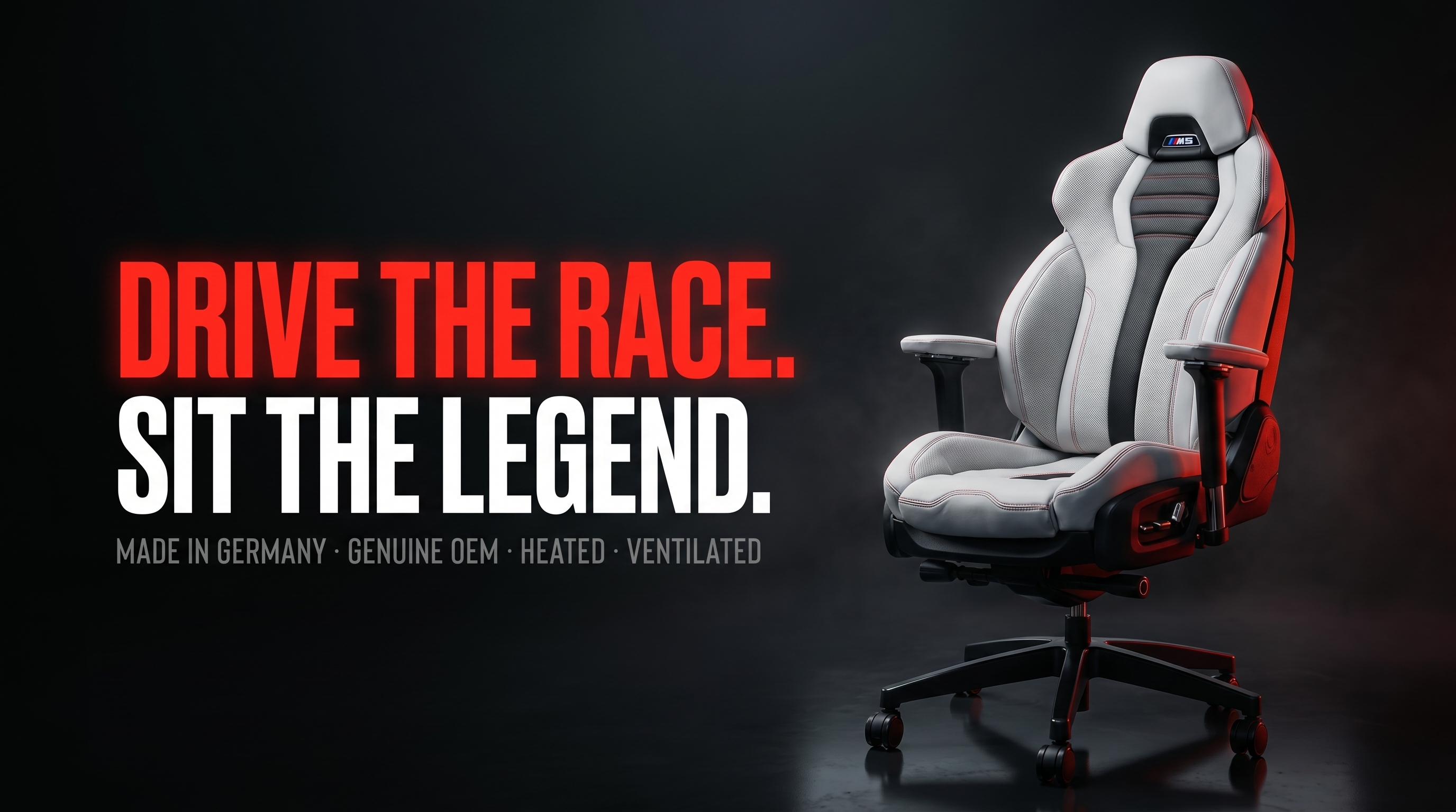 DRIVECHAIR hero — BMW M5 Competition